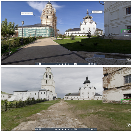 3D панорама и экскурсия в Успенский мужской монастырь Свияжск Татарстан  